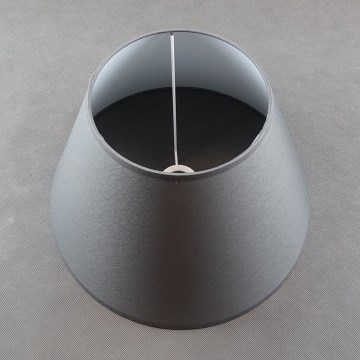 Запасний абажур для настільної лампи E27 24x40 cm сірий