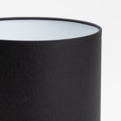 Запасний абажур для настільної лампи і настінного світильника DEVA E27 16x20 см чорний