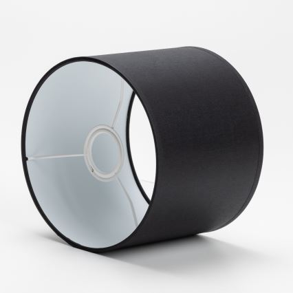 Запасний абажур для настільної лампи і настінного світильника DEVA E27 16x20 см чорний