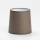 Запасний абажур для настільної лампи STOZEK E27 16x16 см коричневий