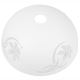 Запасний плафон LILLY E27 діаметр 30 см білий