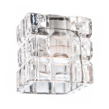 Запасное стекло для потолочного светильника E14/65x65 мм прозрачное