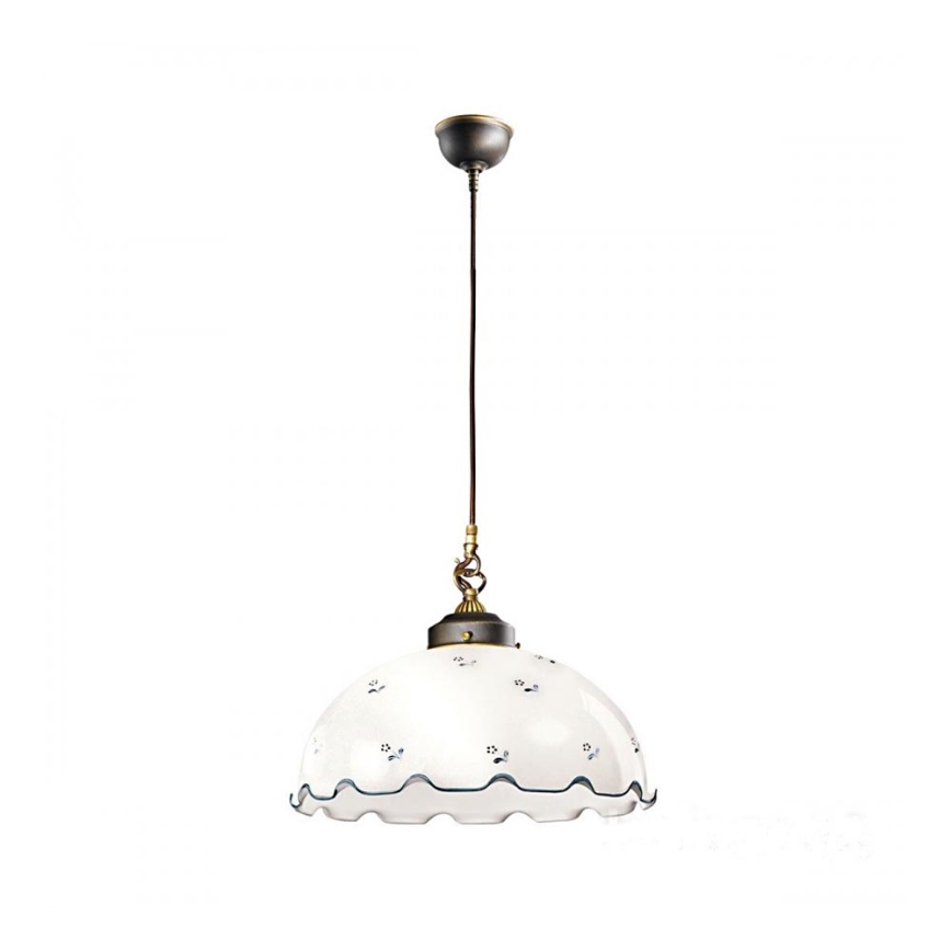 Универсальное запасное стекло NONNA E27 диам. 20 см белое/синее