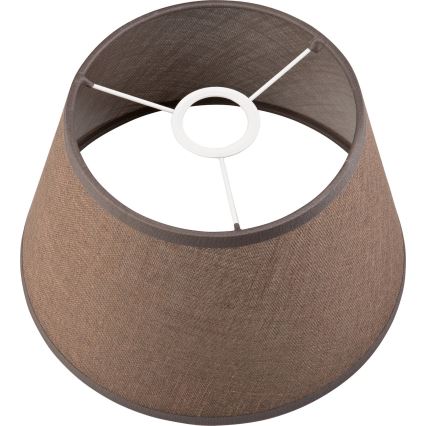 Запасной абажур для люстры и настенного светильника ANTONIO E14 120x200 мм коричневый