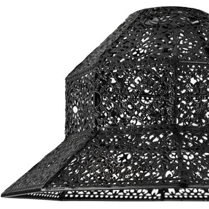 Запасной абажур для люстры SAMIRA E27, диаметр 33 см, черный