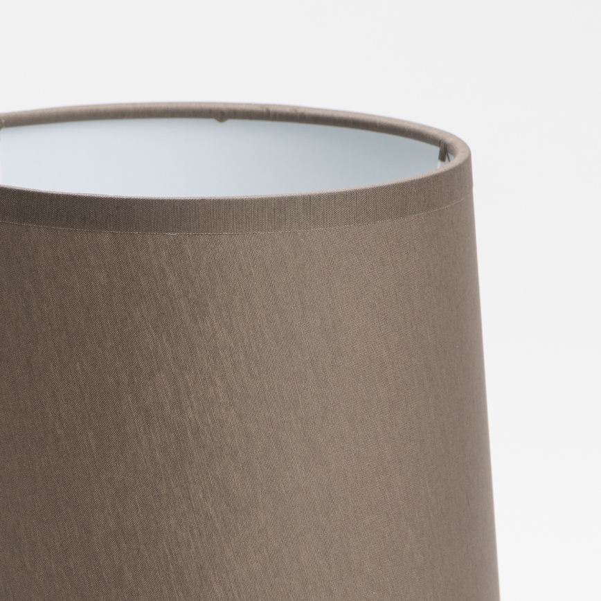 Запасной абажур для настольной лампы STOZEK E27 16x16 см коричневый