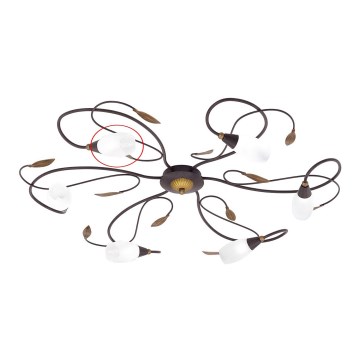 Запасной плафон для потолочного светильника Eglo - GERBERA 90697