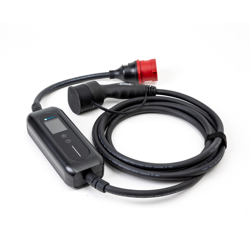 Зарядна станція для електромобілів типу 2, 5 м, 22 кВт, 16А, IP54, Tuya