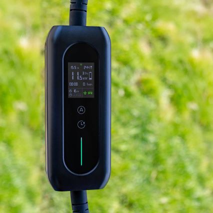 Зарядна станція для електромобілів типу 2, 5 м, 22 кВт, 16А, IP54, Tuya