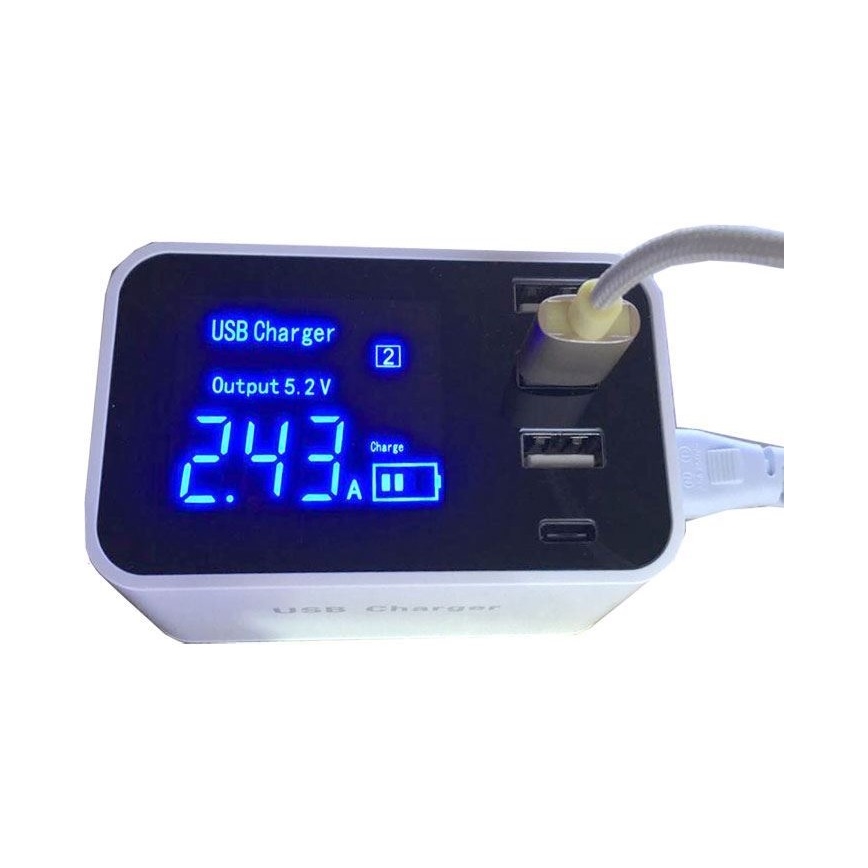 Зарядная станция 3xUSB A + 1xUSB C