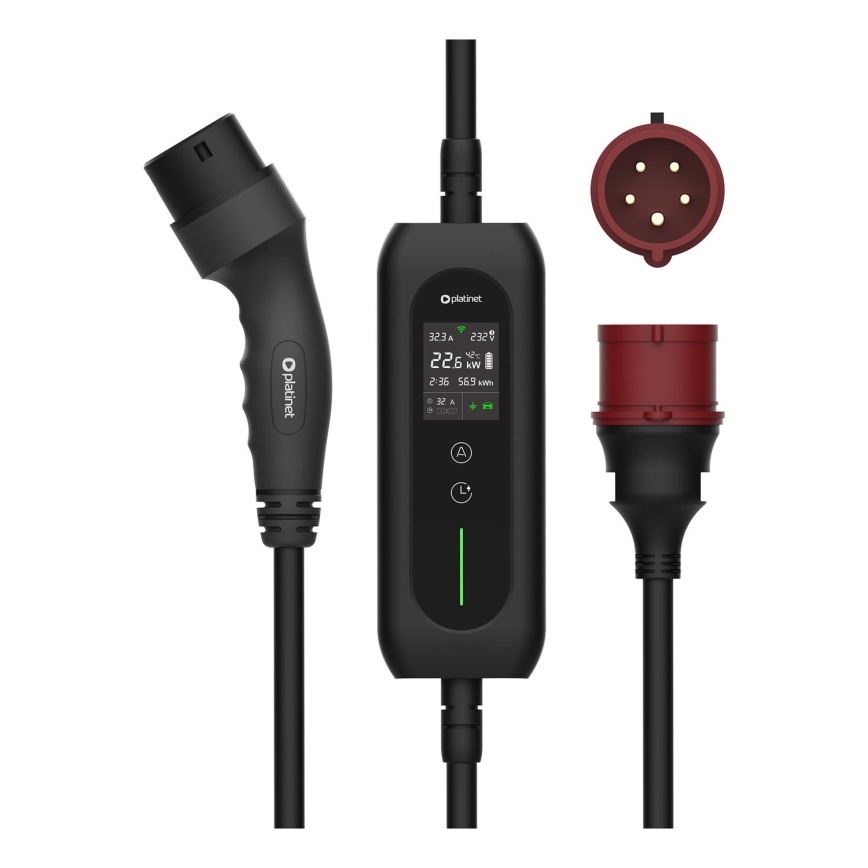 Зарядная станция для электромобилей тип 2 5 м 22kW 16A IP54 Tuya