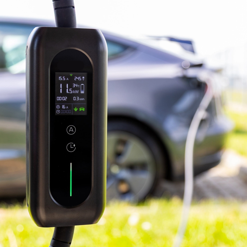 Зарядная станция для электромобилей тип 2 5 м 22kW 16A IP54 Tuya
