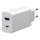 Зарядний адаптер USB-C Power Delivery + USB-A 18W/230V
