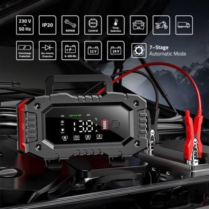 Зарядний пристрій для акумуляторів 300 Вт/230 В