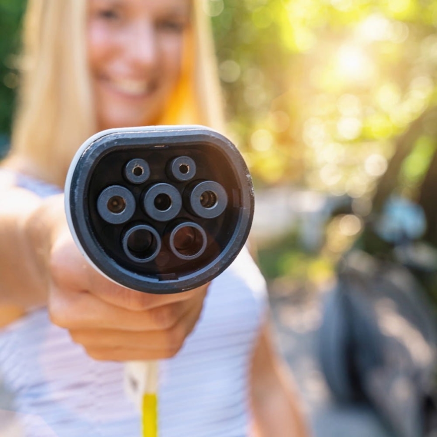 Зарядний кабель для електромобілів типу 2, 5 м, 11 кВт, 16 А, IP54