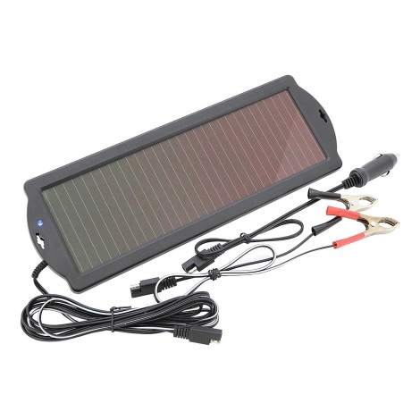Зарядное устройство на солнечной батарее для автомобильных аккумуляторов 1,8W/12V