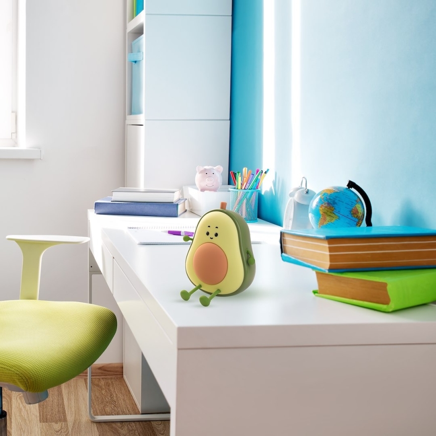 LED затемнюваний акумуляторний сенсорний дитячий нічник AVOCADO LED/1W/5V 1200 mAh