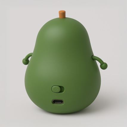 LED затемнюваний акумуляторний сенсорний дитячий нічник AVOCADO LED/1W/5V 1200 mAh