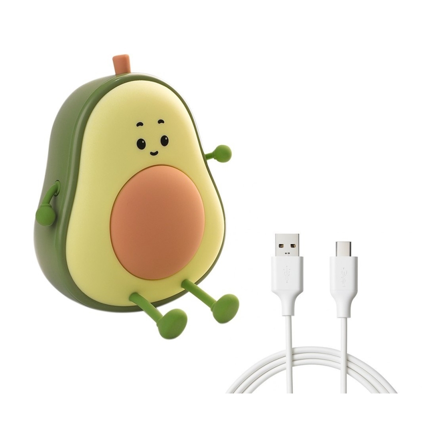 LED затемнюваний акумуляторний сенсорний дитячий нічник AVOCADO LED/1W/5V 1200 mAh