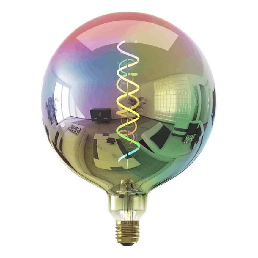 Затемнювана LED-лампа FILAMENT G200 E27/4W/230V 2000K металічна