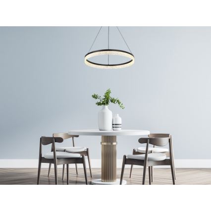 Регульована LED-ліхтарка на тросі ALIANZ LED/45W/230V 3000-6000K діам. 60 см + пульт дистанційного керування