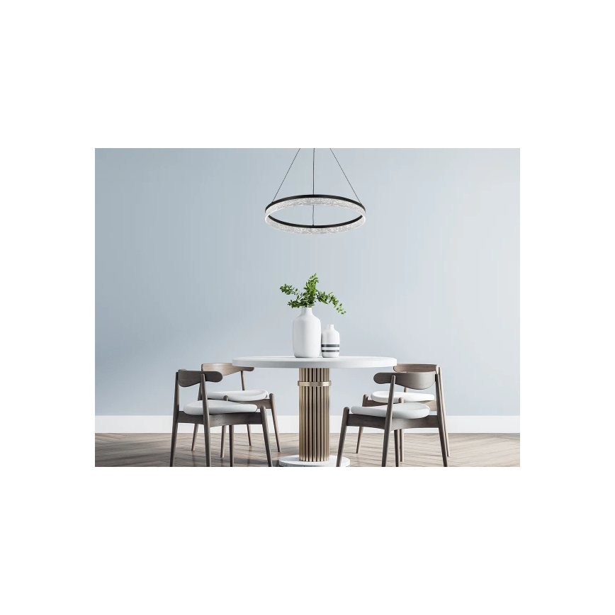 Регульована LED-ліхтарка на тросі ALIANZ LED/45W/230V 3000-6000K діам. 60 см + пульт дистанційного керування