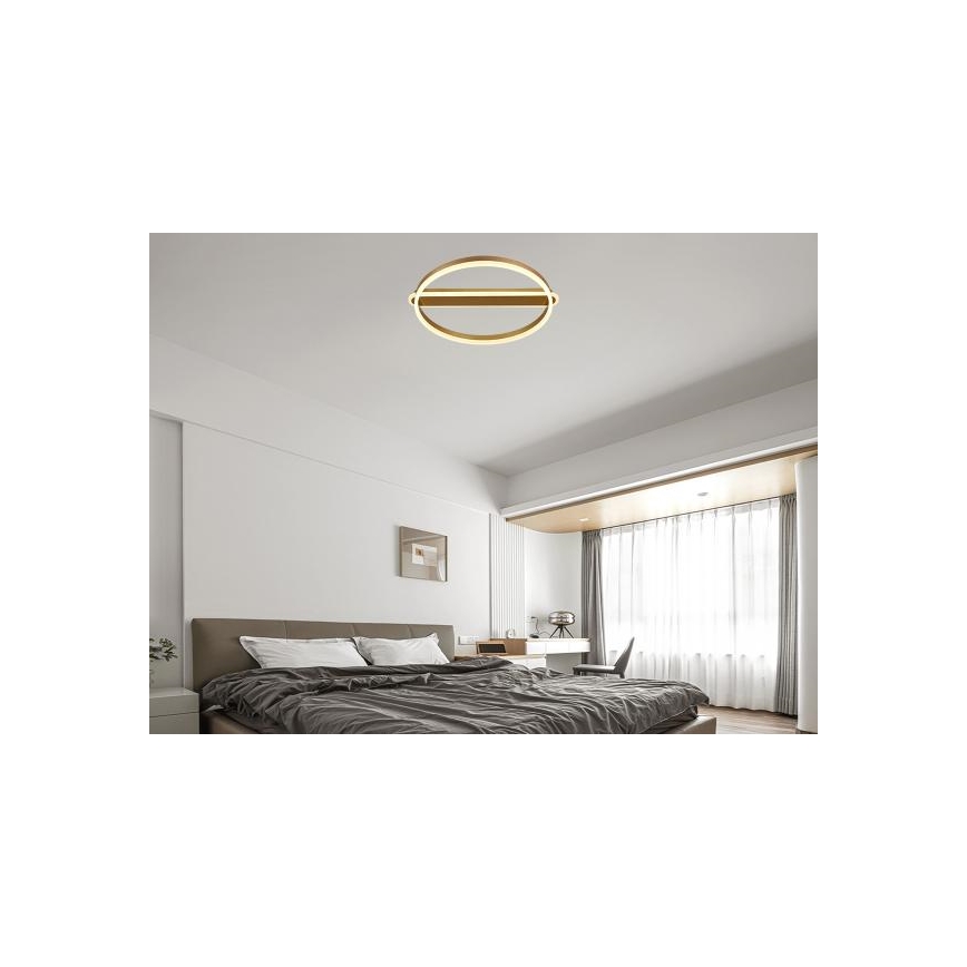 Затемнюваний стельний світильник LED/60W/230V 3000-6500K + пульт дистанційного керування