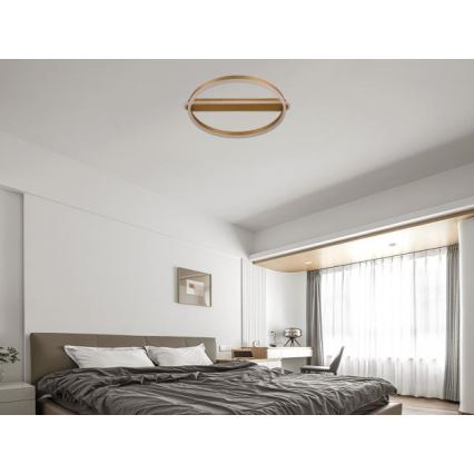 Затемнюваний стельний світильник LED/60W/230V 3000-6500K + пульт дистанційного керування