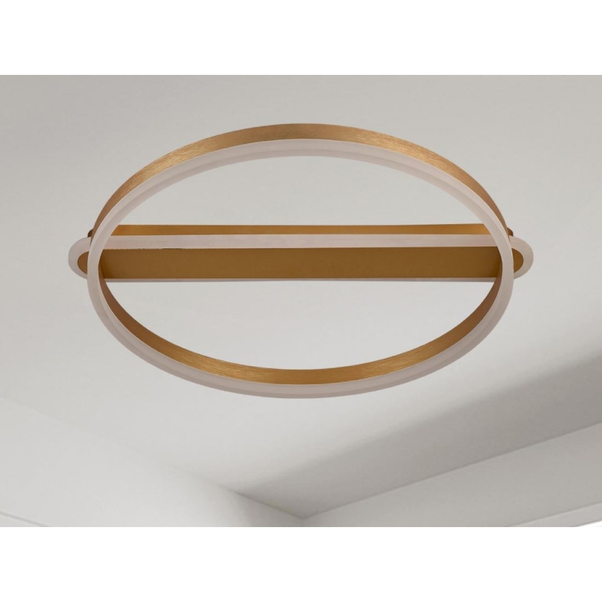 Затемнюваний стельний світильник LED/60W/230V 3000-6500K + пульт дистанційного керування