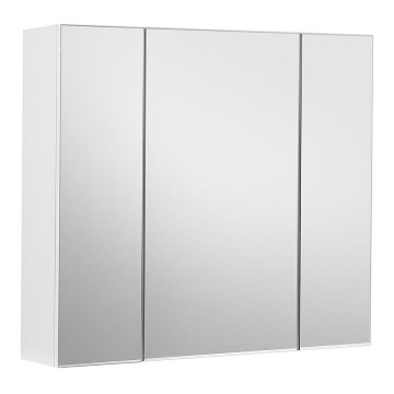 Зеркальный шкафчик для ванной SKY белый