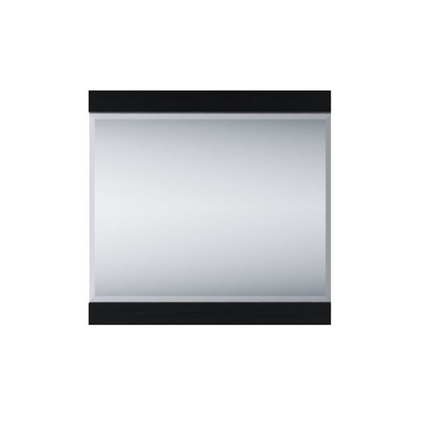 Зеркало LANDU 61,5x63,5 см черный