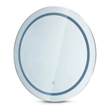 Зеркало со светодиодной подсветкой для ванной комнаты LED/25W/230V IP44 3000K/4000K/6400K