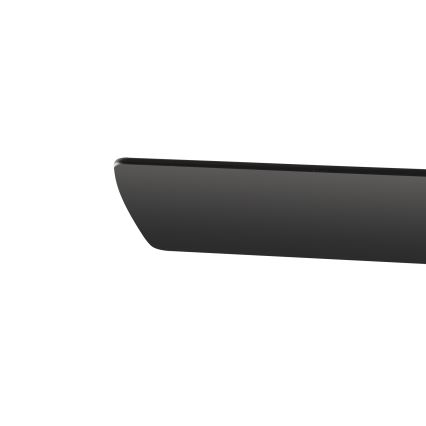 ZEVENTI - LED потолочный вентилятор ORVIETO LED/18W/230V 3000/4000/6000K Wi-Fi Tuya чёрный + пульт дистанционного управления