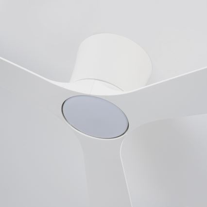 ZEVENTI - LED з регульованою яскравістю стельовий вентилятор AUREX LED/24W/230V 3000/4000/6000K Wi-Fi Tuya білий + дистанційне керування
