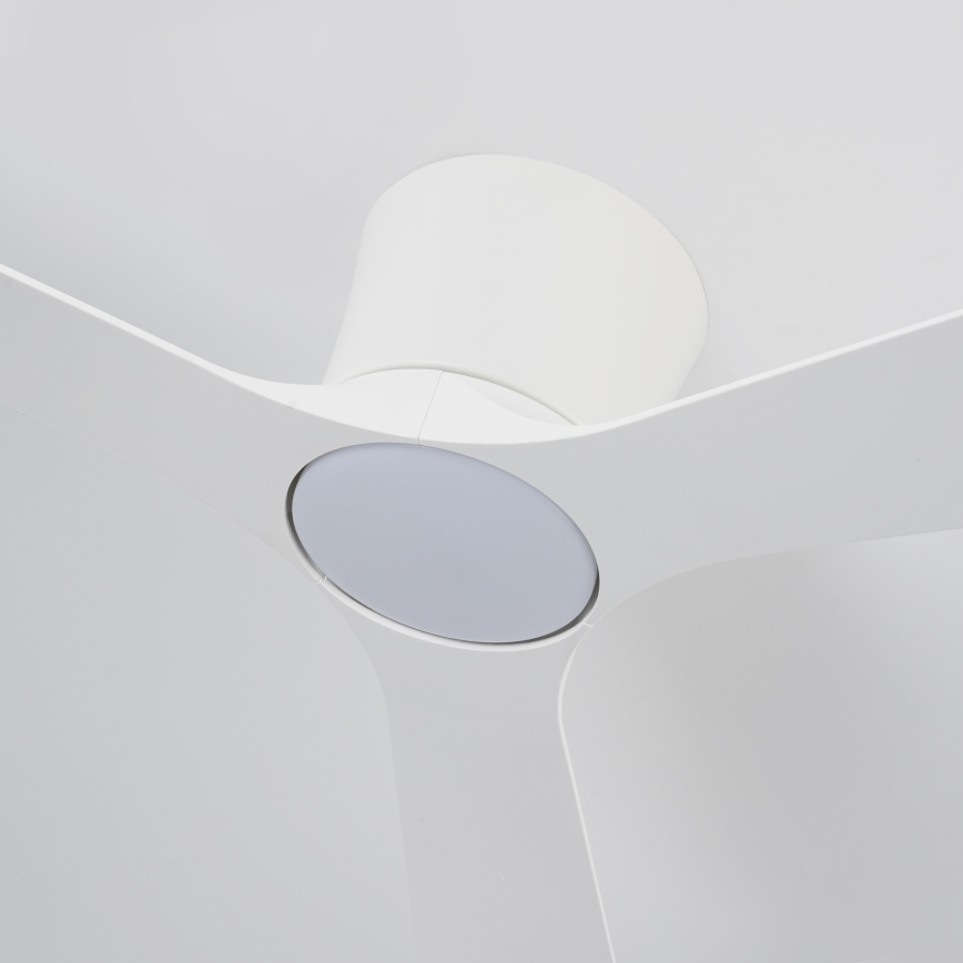 ZEVENTI - LED з регульованою яскравістю стельовий вентилятор AUREX LED/24W/230V 3000/4000/6000K Wi-Fi Tuya білий + дистанційне керування