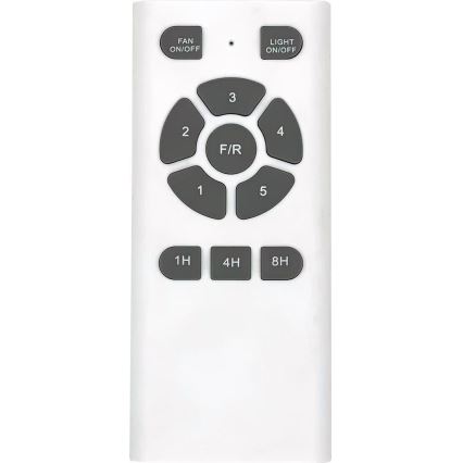 ZEVENTI - LED стельовий вентилятор NATURITO LED/18W/230V 3000/4000/6000K Wi-Fi Tuya білий/дуб + пульт дистанційного керування