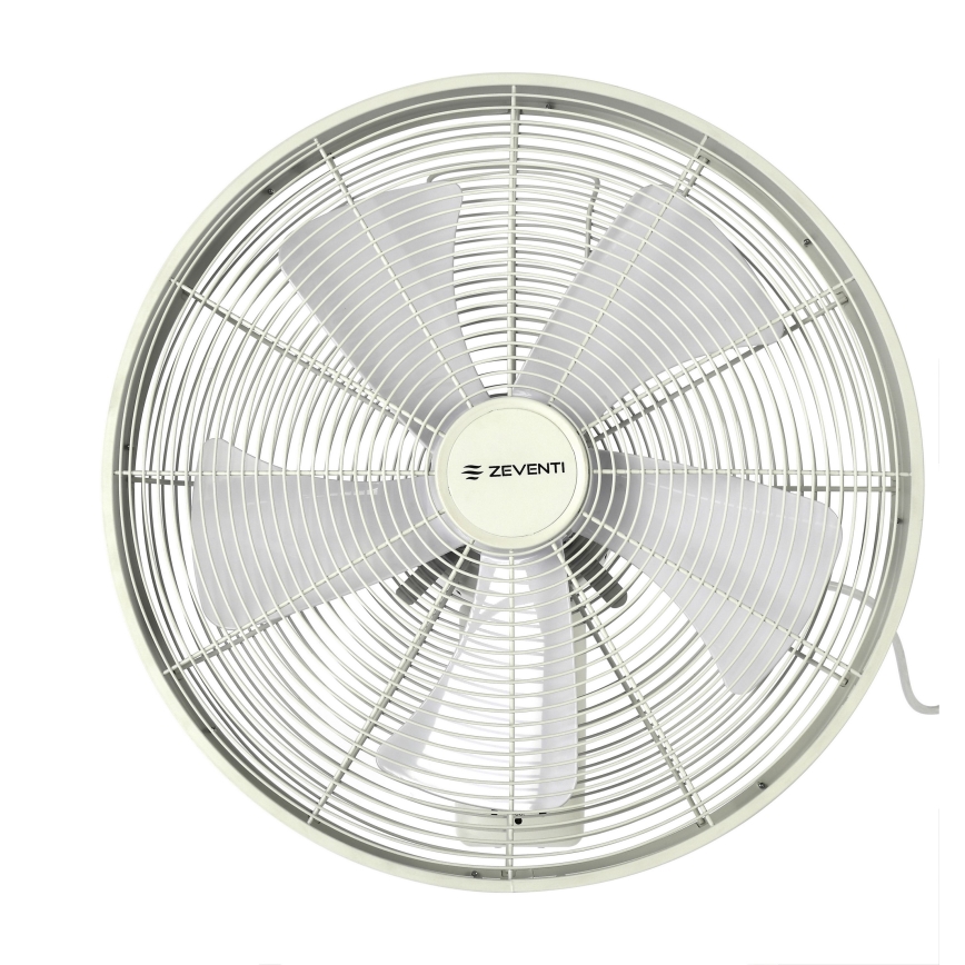 ZEVENTI - Настенный вентилятор FREEZE 50W/230V диаметр 40 см белый + дистанционное управление