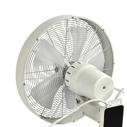 ZEVENTI - Настінний вентилятор FREEZE 50W/230V діаметр 40 см білий + пульт дистанційного керування