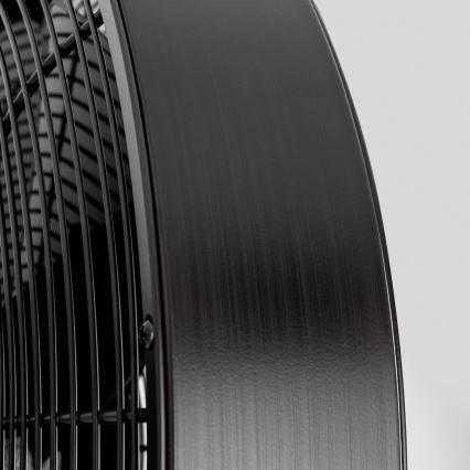 ZEVENTI - Настінний вентилятор FREEZE 50W/230V діаметр 40 см чорний + пульт дистанційного керування