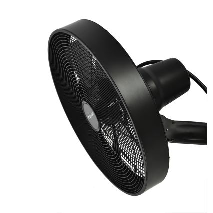 ZEVENTI - Настінний вентилятор FREEZE 50W/230V діаметр 40 см чорний + пульт дистанційного керування