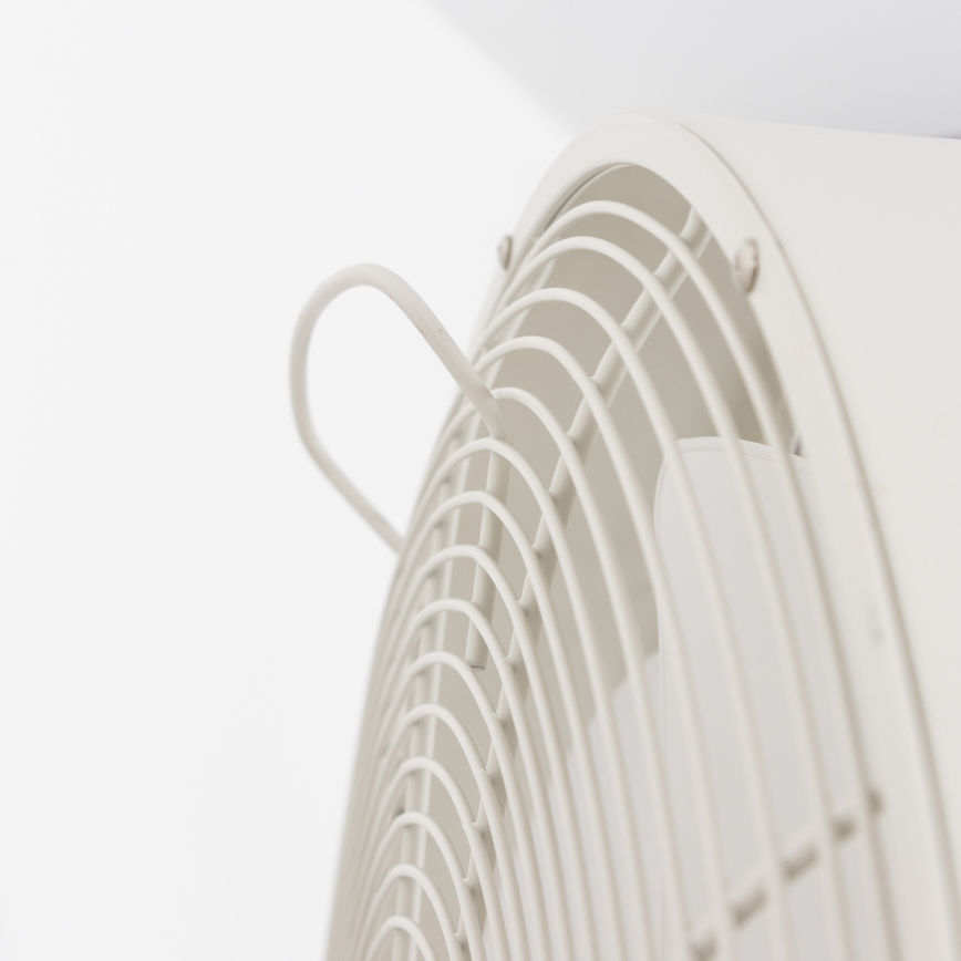 ZEVENTI - Настінний вентилятор FREEZE 50W/230V діаметром 45 см, білий + пульт дистанційного керування