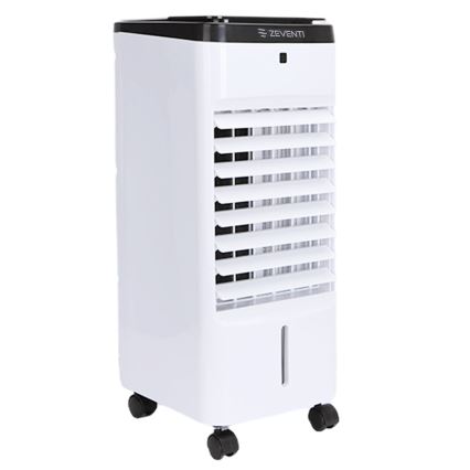 ZEVENTI - Охолоджувач повітря ARCTIC 60W/230V чорний/білий + пульт дистанційного керування