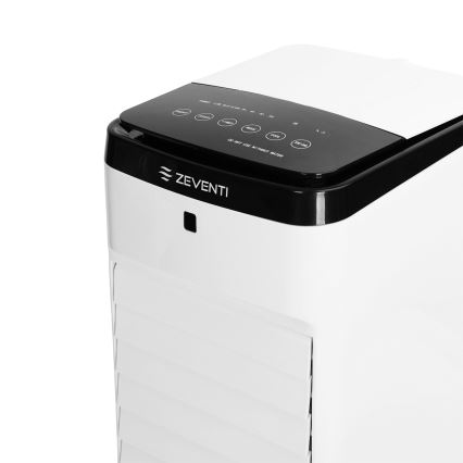 ZEVENTI - Охолоджувач повітря ARCTIC 60W/230V чорний/білий + пульт дистанційного керування