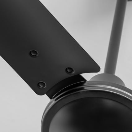 ZEVENTI - Потолочний вентилятор TOFINO чорний