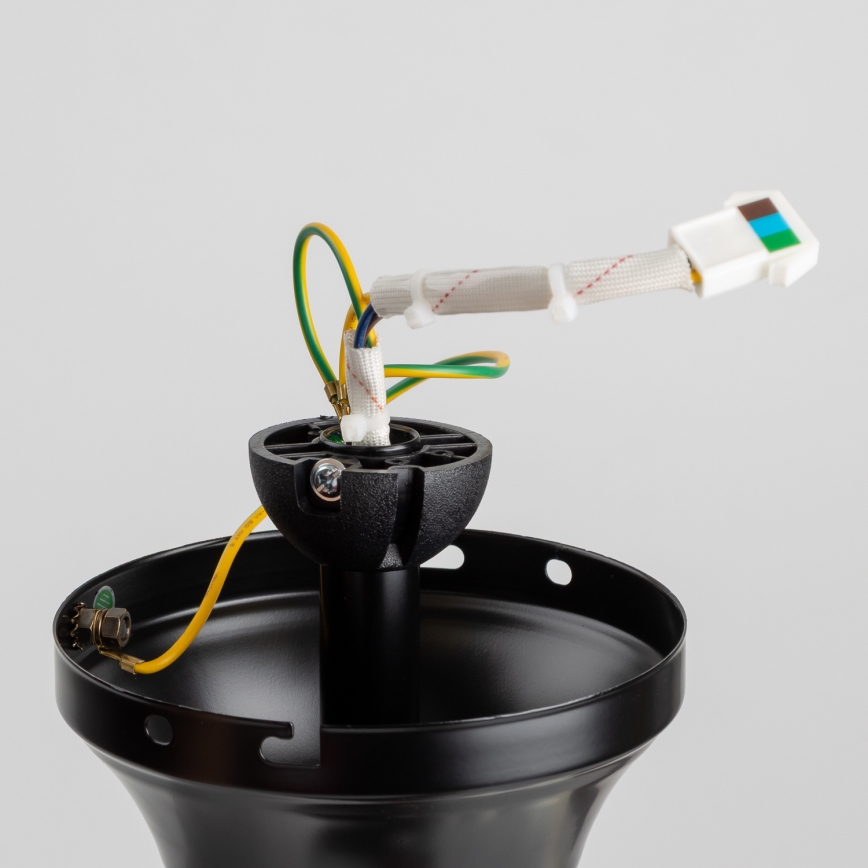 ZEVENTI - Потолочний вентилятор TOFINO чорний