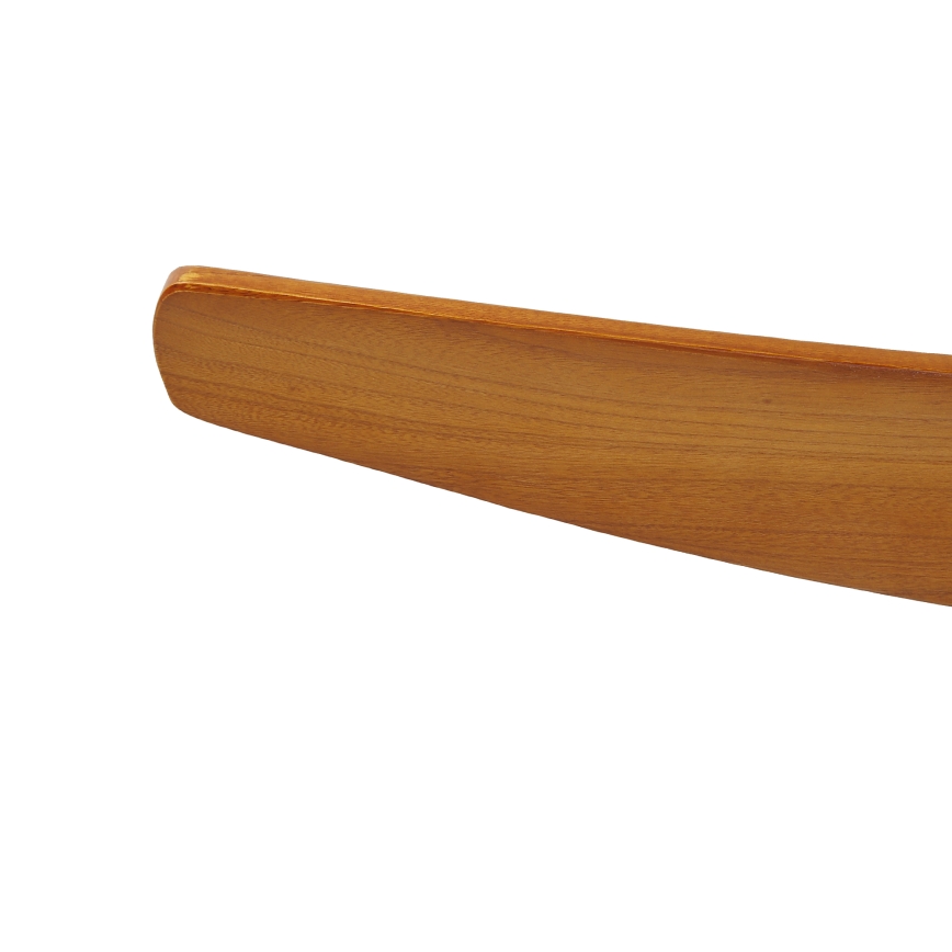 ZEVENTI - Потолочный вентилятор SPELLO Wi-Fi Tuya черный/дуб + пульт дистанционного управления