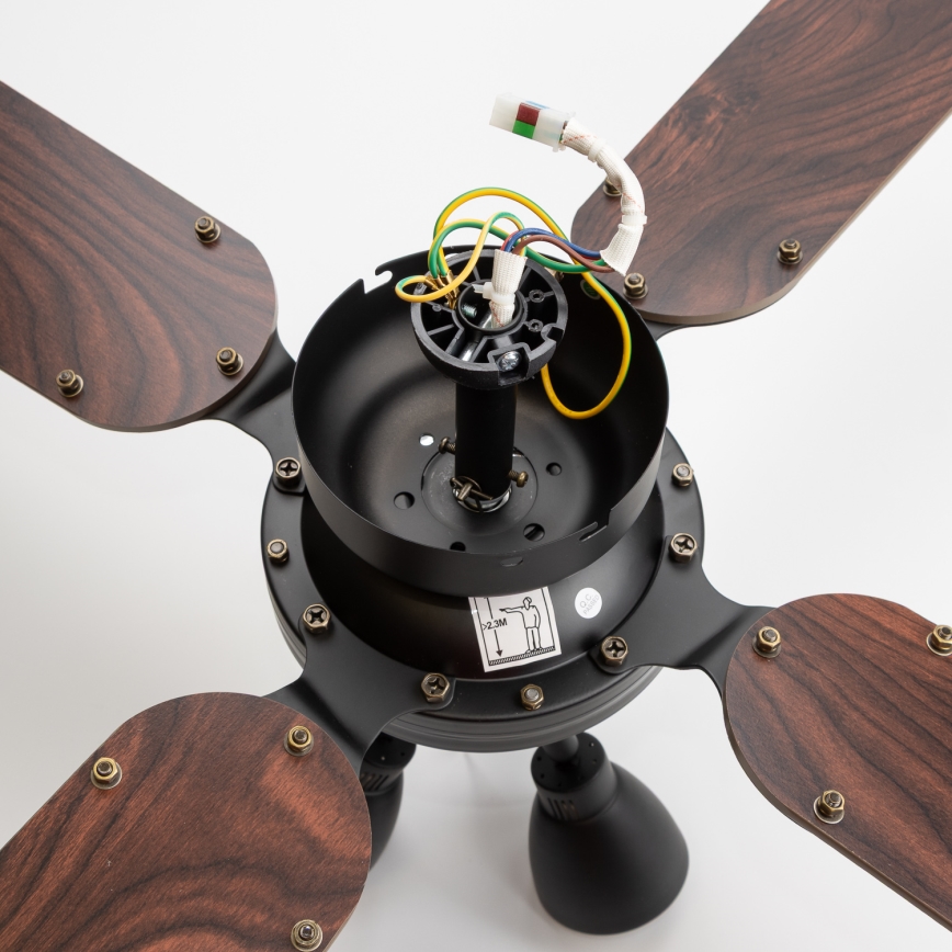 ZEVENTI - Потолочный вентилятор ZURRIOLA 3xGU10/50W/230V