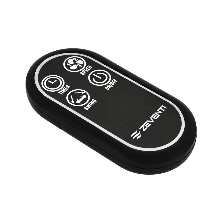 ZEVENTI - Пульт ДУ для вентиляторов FREEZE черный