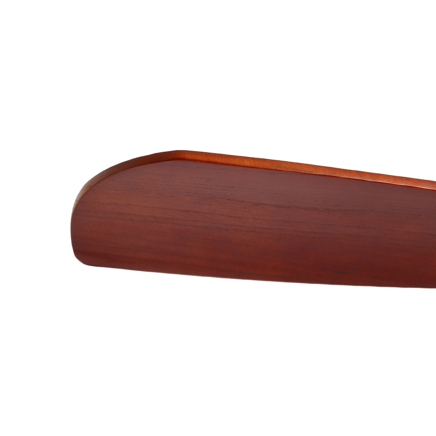 ZEVENTI - Стельовий вентилятор LIONI Wi-Fi Tuya чорний/дуб + пульт дистанційного керування