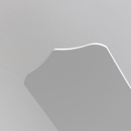 ZEVENTI - Стельовий вентилятор NAVAGIO 1xE27/60W/230V чорний/білий